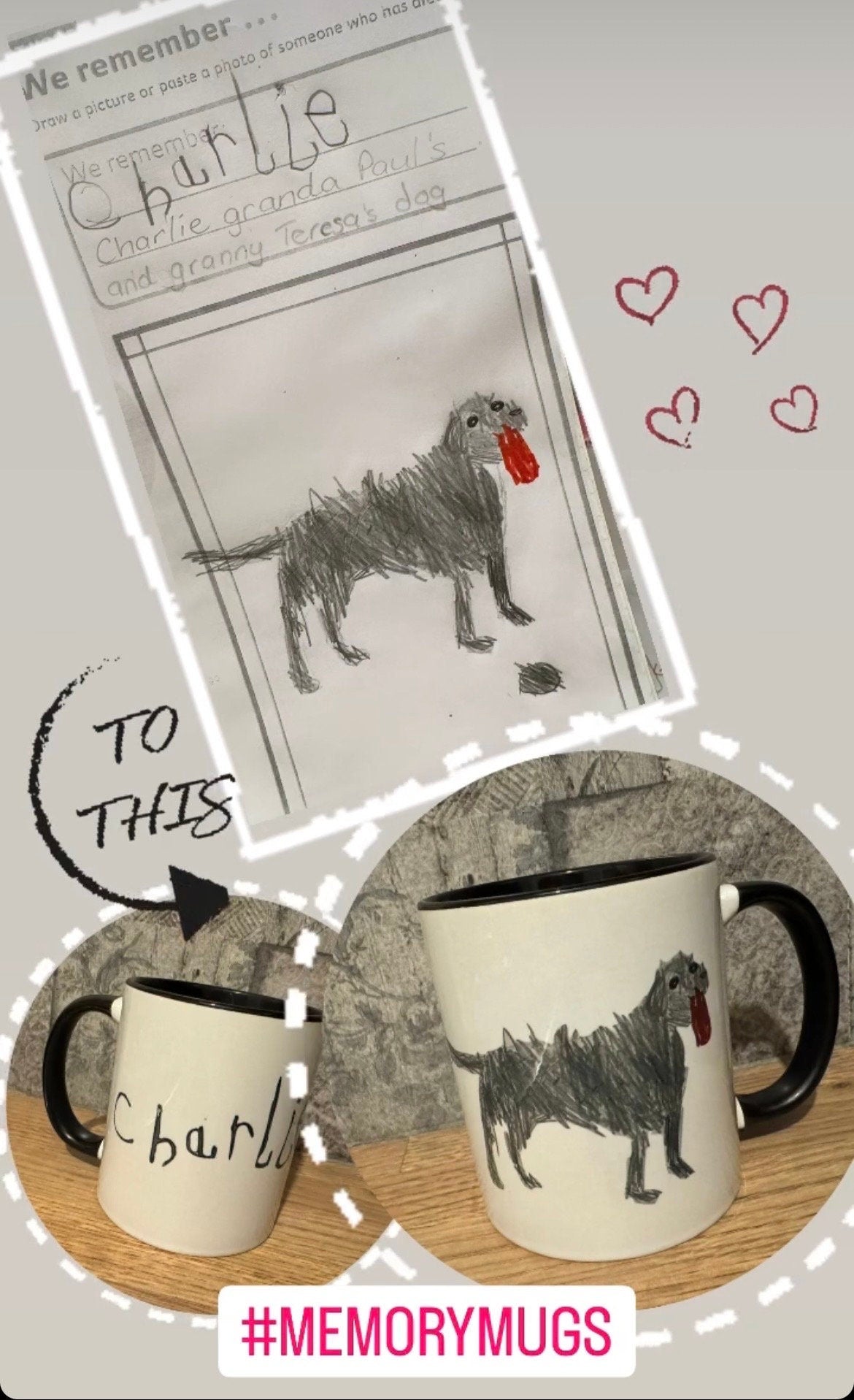 Personalised Child’s Drawing Mug