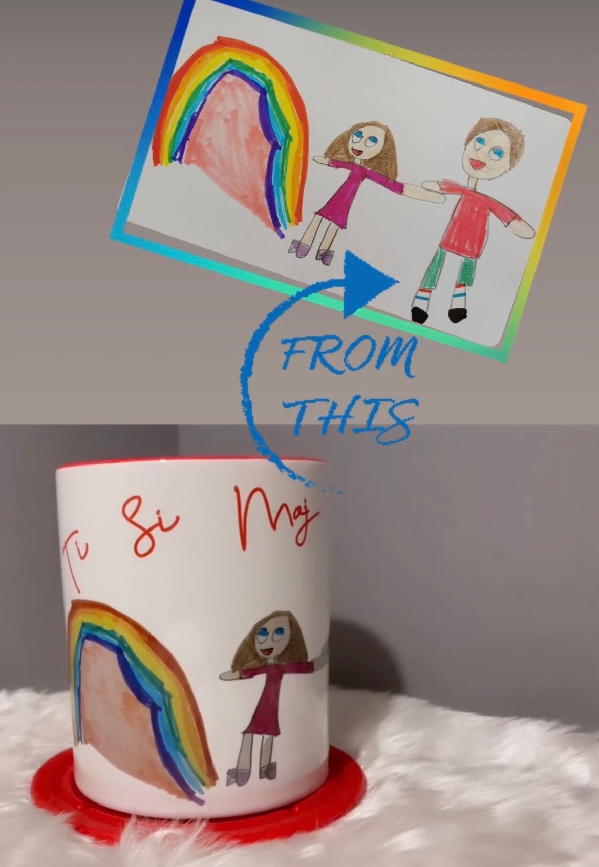 Personalised Child’s Drawing Mug