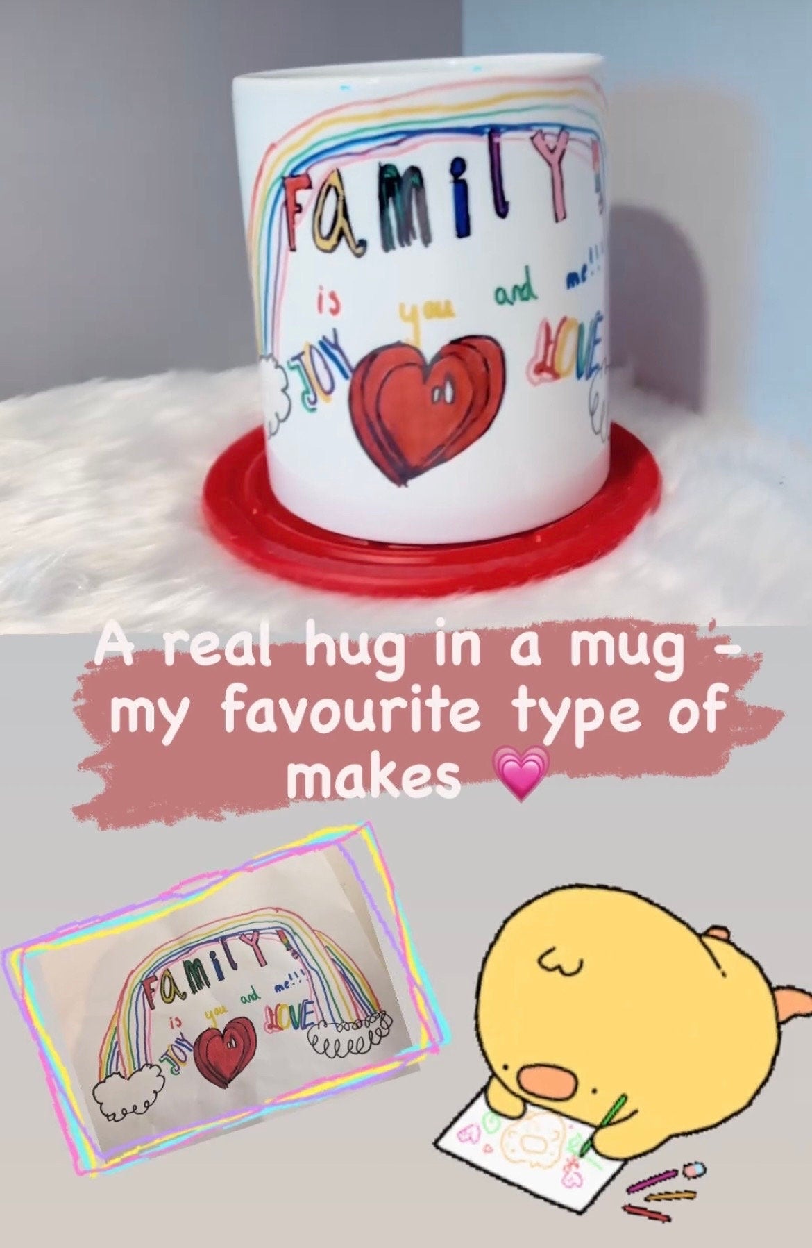 Personalised Child’s Drawing Mug